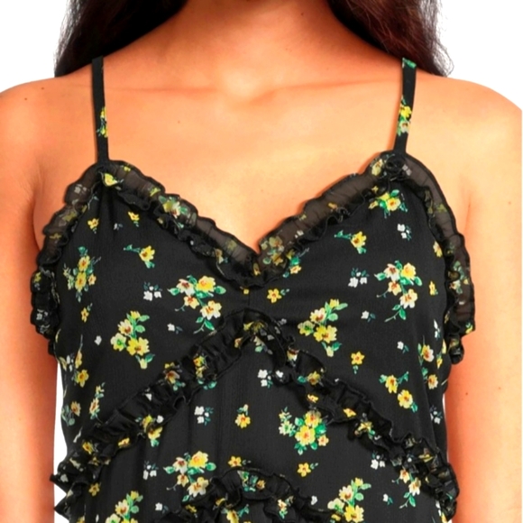 No Boundaries Junior's Ruffle dress - Picture 3 of 4